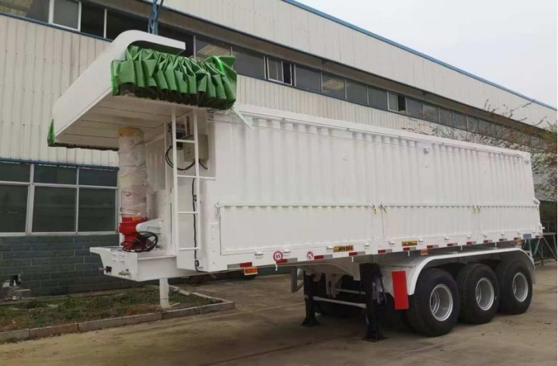Box-type Dump Semi-trailer Truck factory