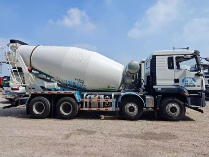 Shaanxi Automobile Delong 8x4 12 -cubic-meter Concrete Mixer Truck price
